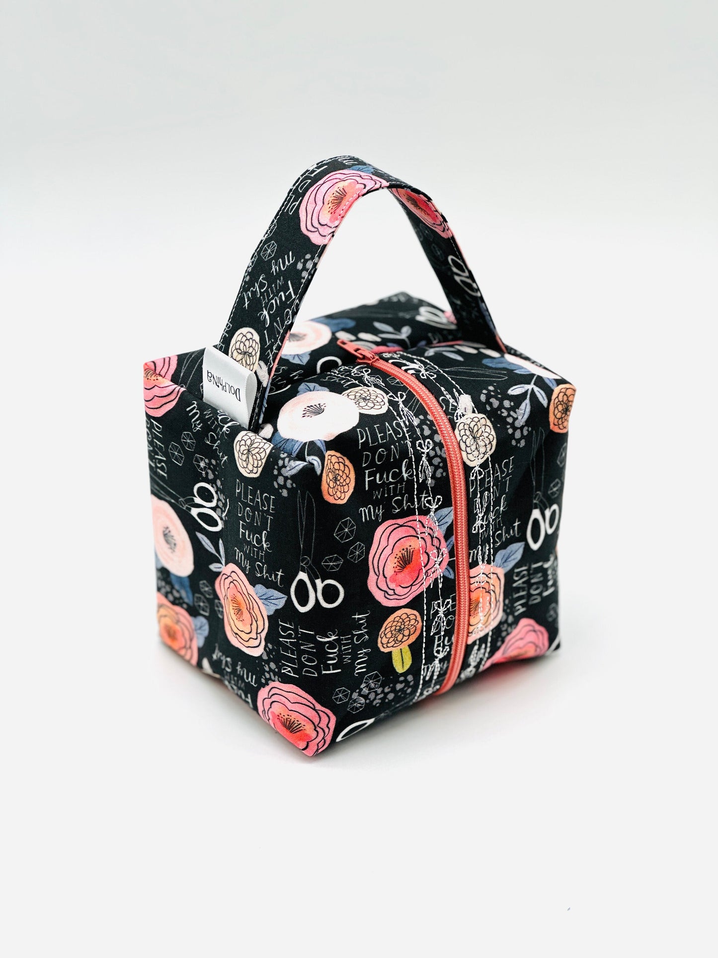 Box bag - Please don't fu!@#% with my shit (smaller print)