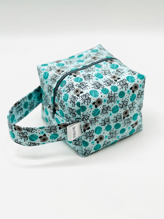 Box bag - I Knit sh!@#%