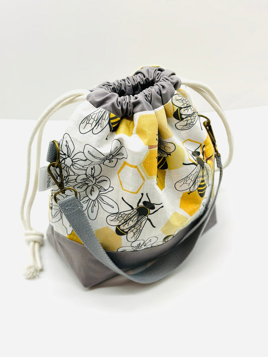 Large drawstring bag - Save the Honey Bees