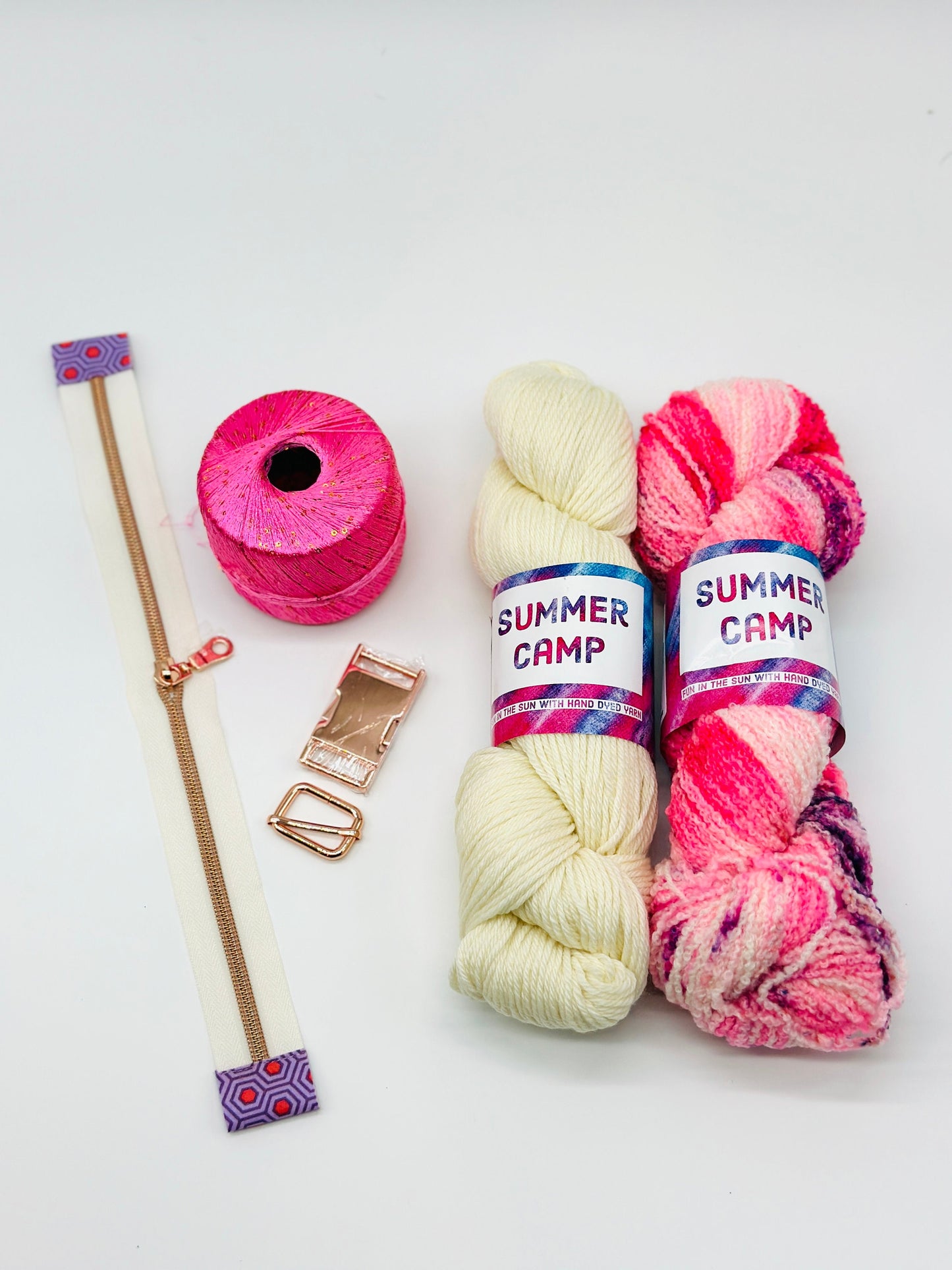 Summer Camp Fibers - Teddy Belt Bag by Knitwear by Joan