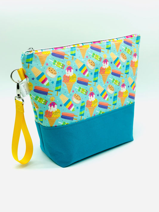 Extra large project bag - Colorful Ice Cream