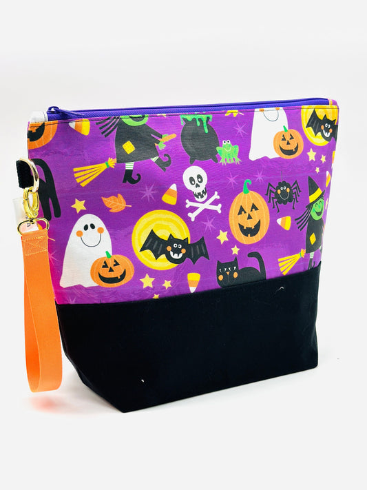 Extra large project bag - Halloween